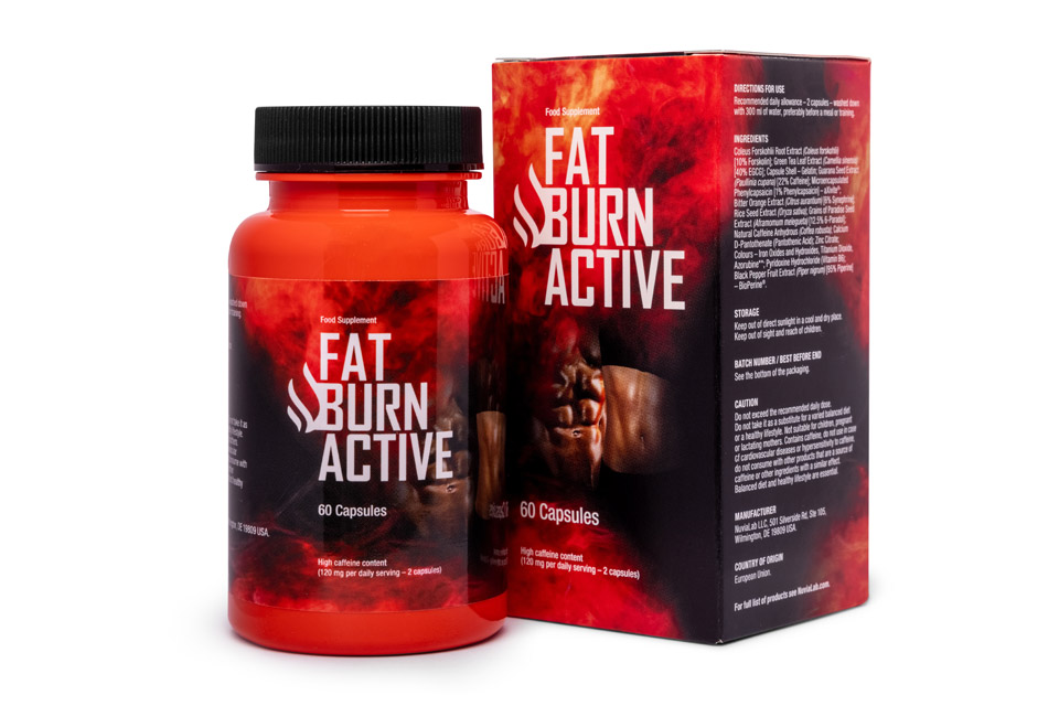 Fat Burn Active — العلبة والبرطمان