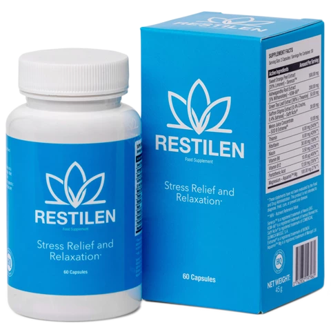 Restilen — مكمل لتهدئة التوتر والقلق