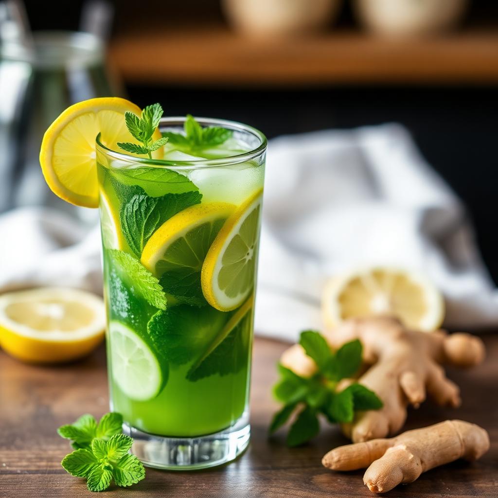 مشروب حرق البطن العنيدة