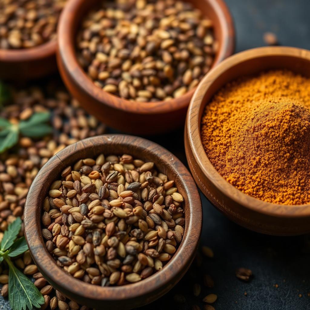 بذور الكمون في نظام الطيبات